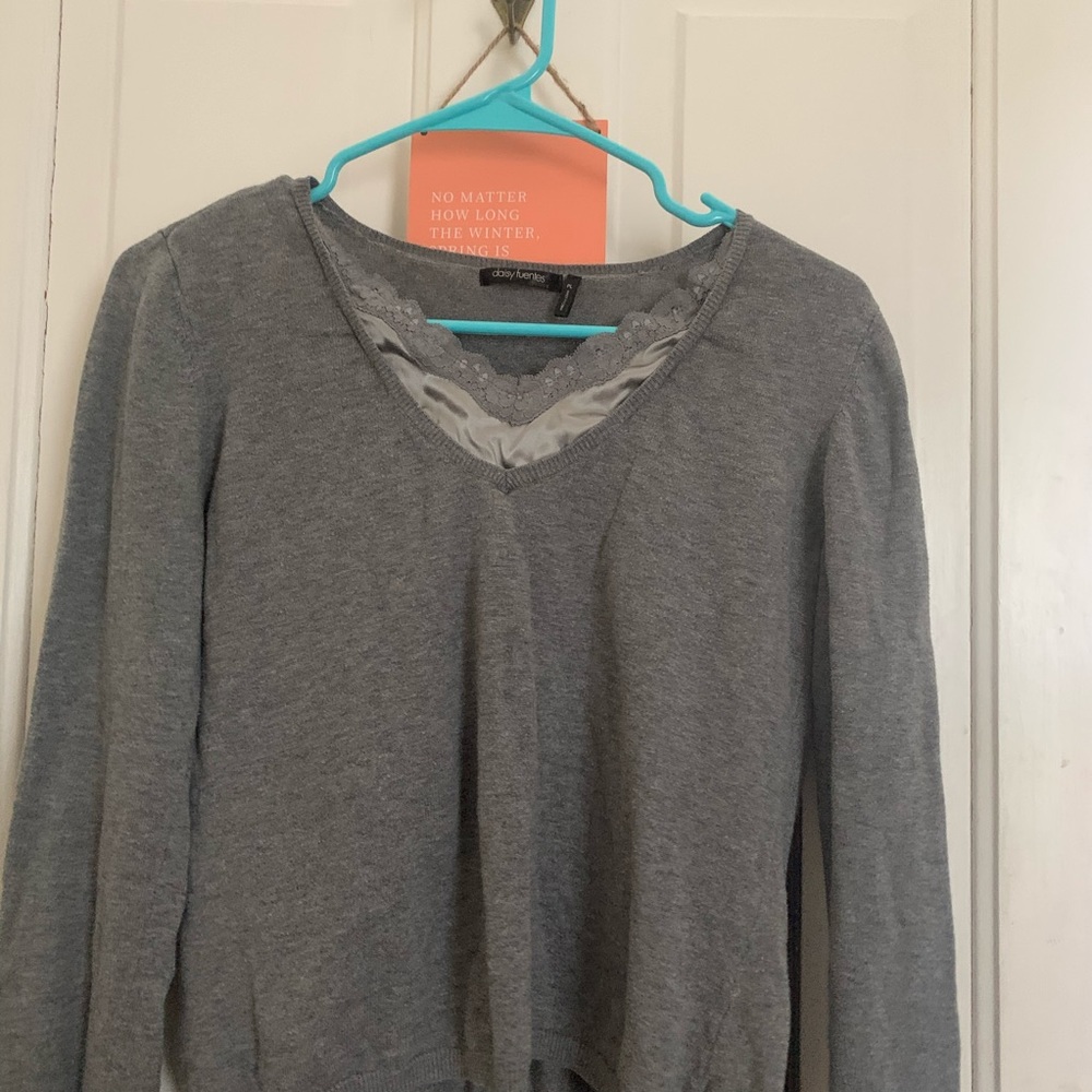 Grey long sleeve